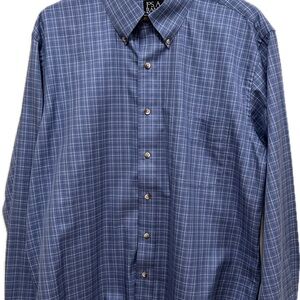 Jos. A. Bank Traveler’s Collection 100% Cotton- Size L Tailored Fit
